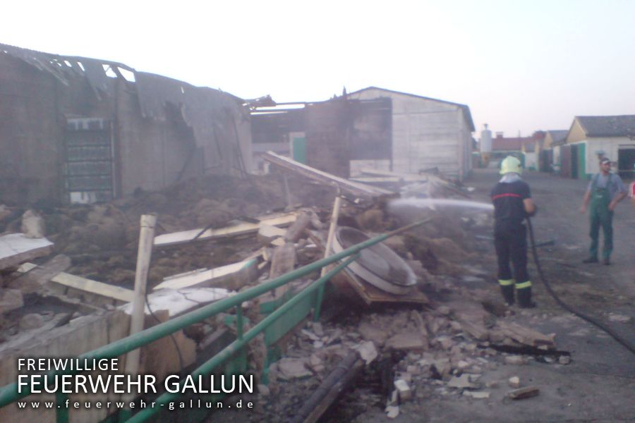 2008 - Scheunenbrand in Mittenwalde